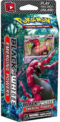

Nintendo Pokemon Trading Card Game Emerging Powers (Bw2) Theme Deck Toxic Tricks Scolipede(Multicolor)