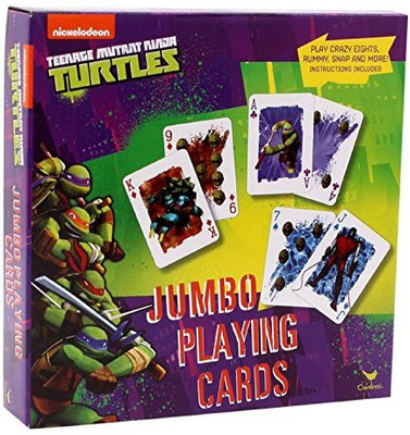 

Nickelodeon Teenage Mutant Ninja Turtle Jumbo Playing Cards(Multicolor)