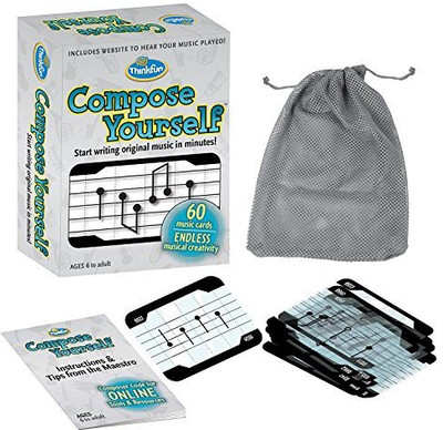 

ThinkFun Compose Yourself Music Card Game(Multicolor)