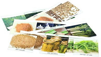 

Keeping Busy Dill, Celery, Mustard Match The Photos - Engaging Activity For Dementia And Alzheimer'S(Multicolor)