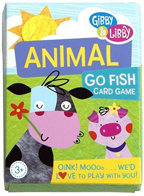 

C.R. Gibson Animal Go Fish Card Game(Multicolor)