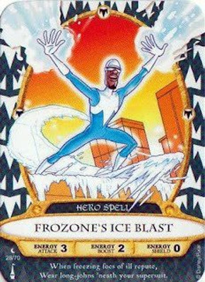 

Magic Kingdom Sorcerers Mask Of The Game, Walt Disney World - Beta Card #28 - Frozone'S Ice Blast(Multicolor)