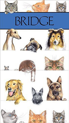 

Caspari Entertaining With Dogs And Cats Sp119 Bridge Score Pad(Multicolor)