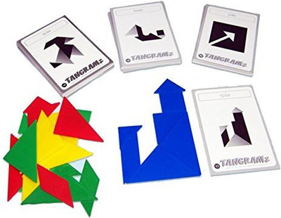 

Anoud Games Tangrams Puzzle - Arabic(Multicolor)