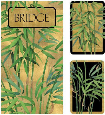 

Entertaining with Caspari Bridge Gift Set, Bamboo Trees(Multicolor)