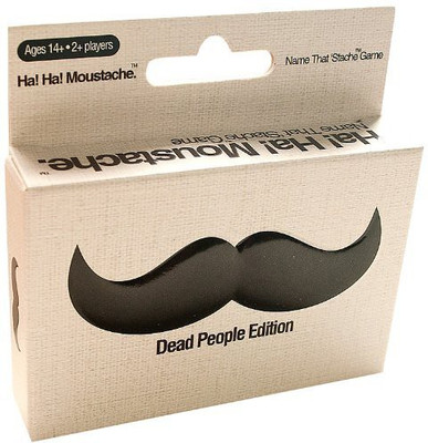 

Haywire Group Ha Ha Moustache Name That 'Stache Game - Dead People Edition(Multicolor)