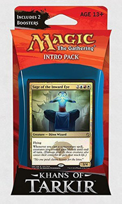 

GTS Distribution Magic: The Gathering: Khans Of Tarkir - Intro Pack / Theme Deck: Sage Of The Inward Eye (Alternate Art Premium Rare Promo)(Multicolor)