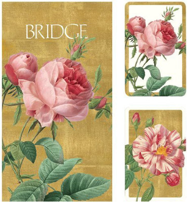 

Entertaining with Caspari Bridge Gift Setroses(Multicolor)