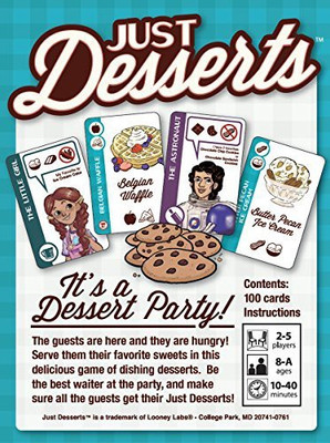 

Looney Labs Just Desserts Game(Multicolor)