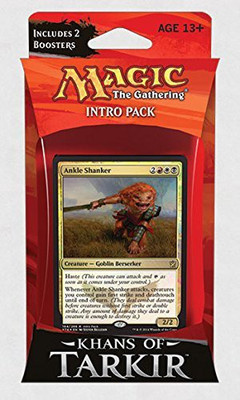 

GTS Distribution Magic: The Gathering: Khans Of Tarkir - Intro Pack / Theme Deck: Ankle Shanker (Alternate Art Premium Rare Promo)(Multicolor)