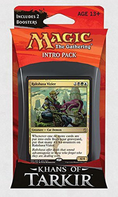 

GTS Distribution Magic: The Gathering: Khans Of Tarkir - Intro Pack / Theme Deck: Rakshasa Vizier (Alternate Art Premium Rare Promo)(Multicolor)