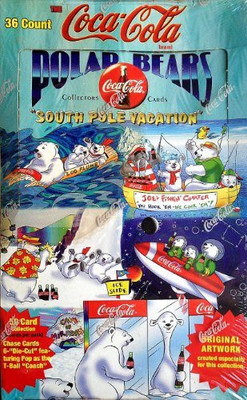 

Coca-Cola The Polar Bears " South Pole Vacation" Collectors Cards(Multicolor)