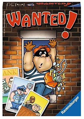 

Ravensburger Wanted! Fast Paced Card Game By(Multicolor)