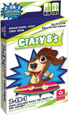 

Cartamundi 1431 2 In 1 Card Game Crazy 8'S & Memory(Multicolor)