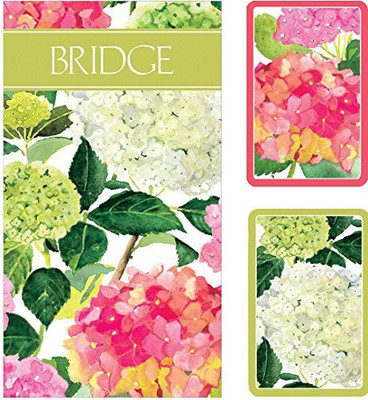 

Entertaining with Caspari Endless Summer Bridge 2 Score Pads Gift Set Playing Cards (Jumbo Type)(Multicolor)