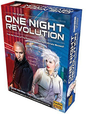 

Indie Boards & Cards One Night Revolution Card Game(Multicolor)