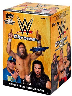 

WWE Wrestling 2015 Chrome Trading Card Blaster Box(Multicolor)