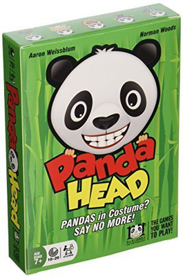 

R & R Games Panda Head Card Game(Multicolor)