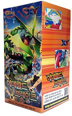 

pokemon card Xy "Emerald Brake" Booster Box / Korean Ver / 30 Booster Pack(Multicolor)