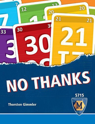 

Mayfair Games No Thanks! Card Game(Multicolor)