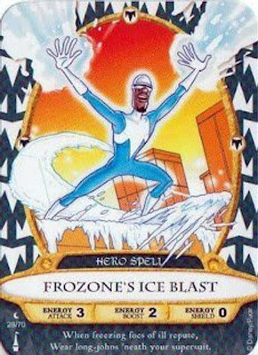 

Magic Kingdom Sorcerers Mask Of The Game, Walt Disney World - Card #28 - Frozone'S Ice Blast(Multicolor)