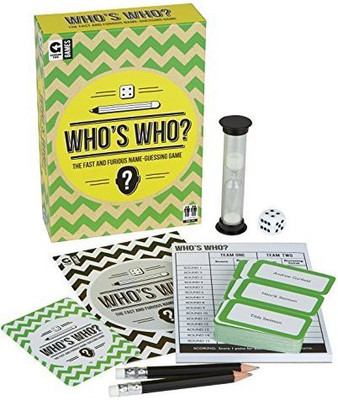 

Family Games Who'S Who Party Game(Multicolor)