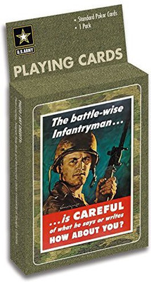 

Turner Licensing Us Army Soldier Playing Cards (Pack Of 1)(Multicolor)