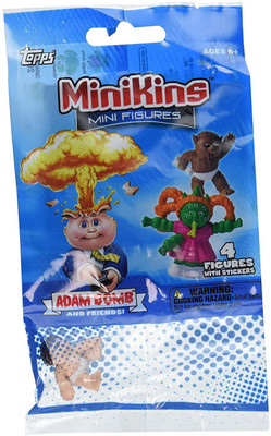 

Topps Garbage Pail Minikin Mini Figures Value Pack/Jumbo (4-Pack) Styles May Vary(Multicolor)