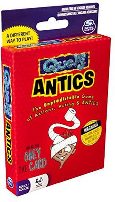 

Spin Master Quelf Antics Card Game(Multicolor)