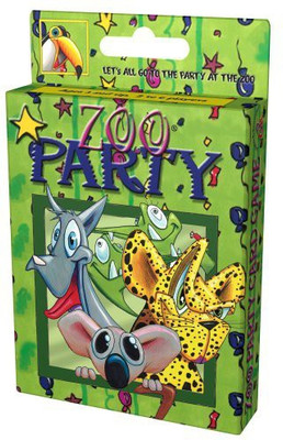 

ZooMania Games Zoo Party Children Card Game(Multicolor)
