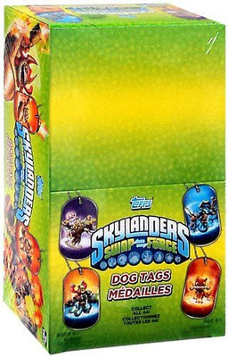 

Topps 2013 Skylanders Swap Force Dog Tags Card Game Box(Multicolor)