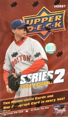 

Topps 2008 Upper Deck Series 2 Baseball Hobby Box(Multicolor)