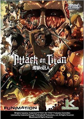 

Weiss Schwarz Attack On Titan Anime Card Game - English Weis Starter Trial Deck - 50 Cards(Multicolor)
