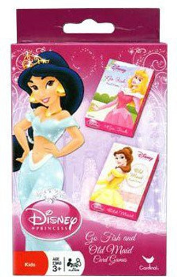 

WeGlow International Disney Princess Card Games Go Fish And Old Maid (4 Of Each Type)(Multicolor)