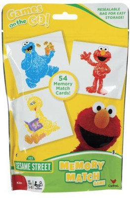 

Toysmith Sesame Street Mini Memory Match Card Game(Multicolor)