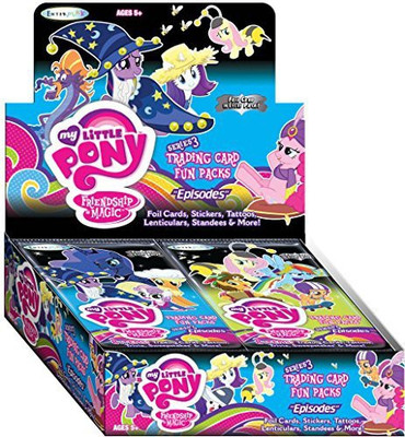 My Little Pony Friendship is Magic Trading Card Series 3 Fun Packs Series 3 Trading Card Box(Multicolor)