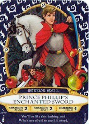

Magic Kingdom Sorcerers Mask Of The Game, Walt Disney World - Card #33 - Prince Phillip'S Enchanted Sword(Multicolor)