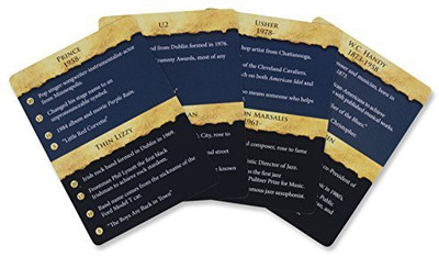 

Geotoys - Music Trivia Card Game With Flash Cards - All Genres & Styles - Educational Game That Is Tuned Into Fun(Multicolor)