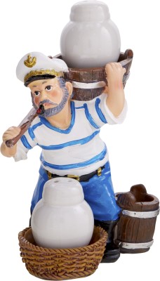 

EZ Life Sailor Salt Pepper Shakers Resin - White Salt & Pepper Set(Stoneware)