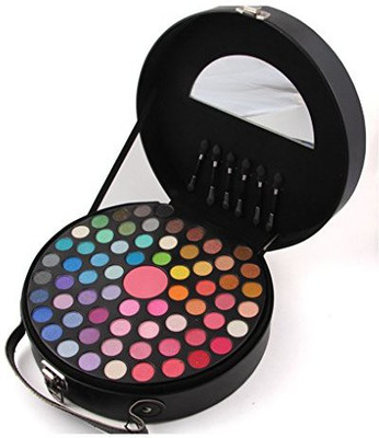 

Phantomsky 65 Color Eyeshadow Palette Makeup Cosmetic Contouring Combination With Blusher And 6 Brushe 50 g(Multicolor)