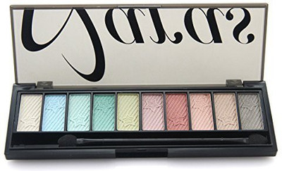 

Roseflower Pro 10 Colors Eyeshadow Makeup Palette Cosemetic Contouring Kit #3 50 g(Multicolor)