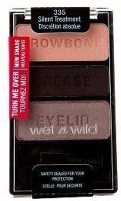 

Wet n Wild Color Icon Collection Eyeshadow Trio, Silent Treatment C335 3.6 g(Multicolor)