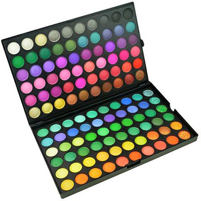 

Jmkcoz 120 Colors Eyeshadow Palette Colors Eye Color Palette Halloween Makeup Palette 50 g(Multicolor)