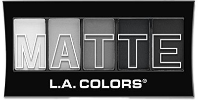 

L.A. Colors 5 Color Matte Eyeshadow Lace 2.2672 g(Black)