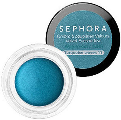 

Sephora Waterproof Velvet Eyeshadow, Turquoise Waves 11 2 g(Blue)