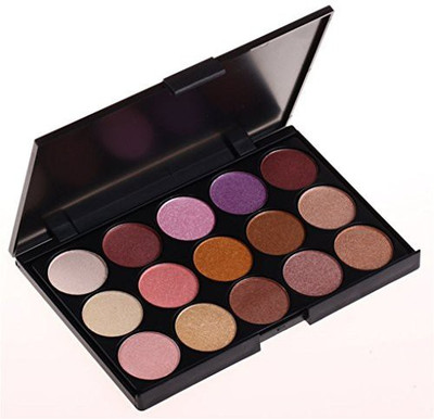 

Pure Vie Professional 15 Colors Eyeshadow Palette Makeup Contouring Kit For Salon And Daily Use 50 g(Multicolor)