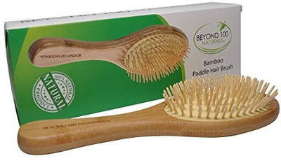 

Beyond 100 Naturals Dry Scalp Bamboo Paddle Brush For Hair Detangler, Dandruff Scalp