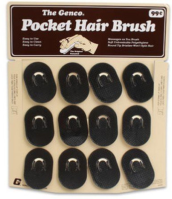 

Genco Pocket Brushes All Black 24 Bulk Pack