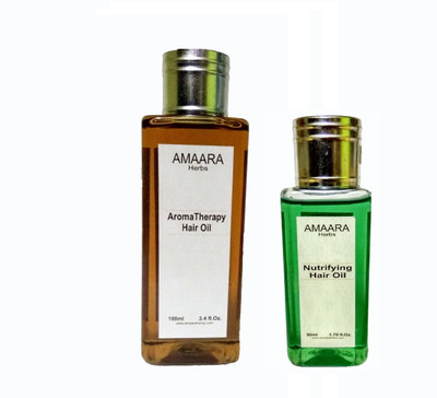 Amaara Herbs Aroma Therapy Oil with Henna and Rosemary Hair Oil(150 ml)