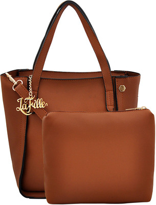 

LaFille Hand-held Bag(Brown)